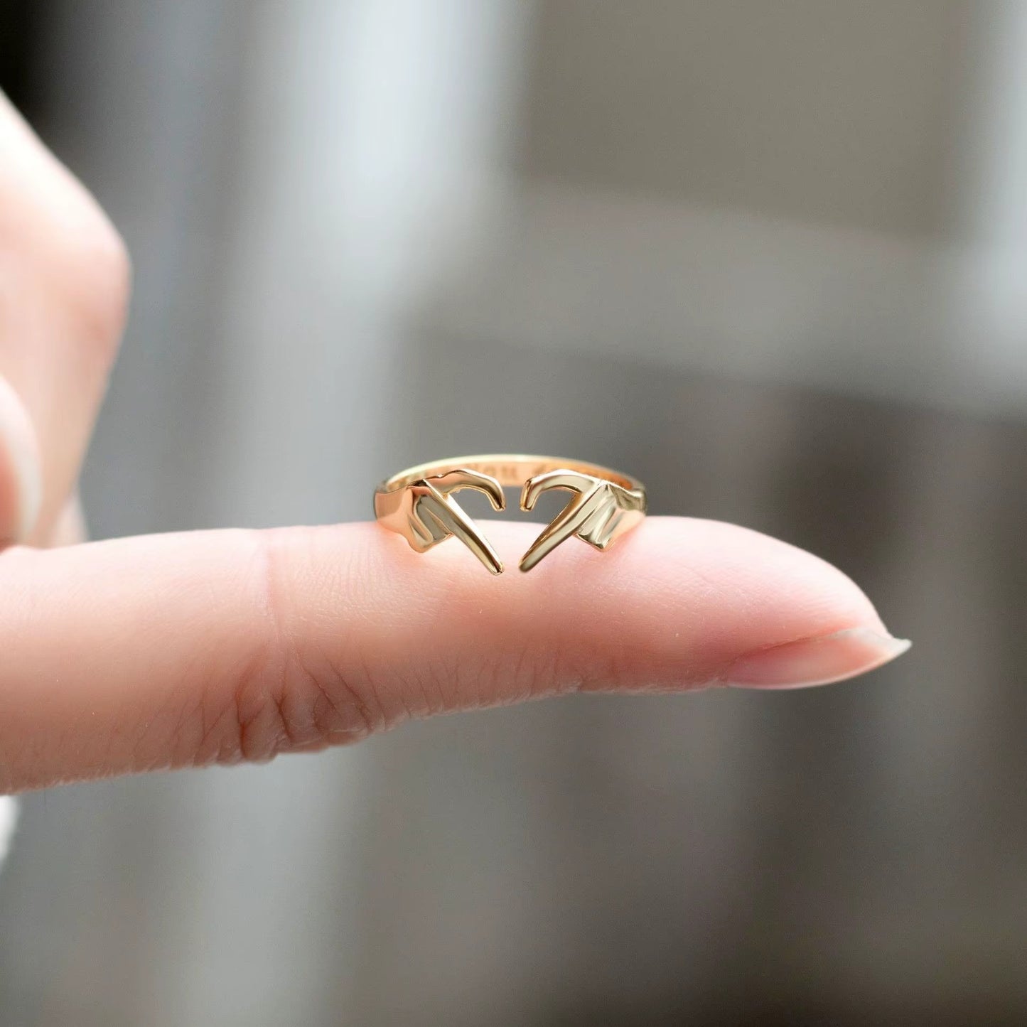 Corazón Compartido – 2 Anillos de Amor & Amistad