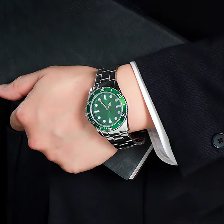 Reloj Emerald Class Verde Inspirado en Rolexx